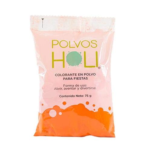 Polvos Holi Kit Original 75gr (10 Piezas) Colorantes Fiesta Varios Colores