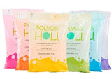 Polvos Holi Kit Original 75gr (10 Piezas) Colorantes Fiesta Varios Colores