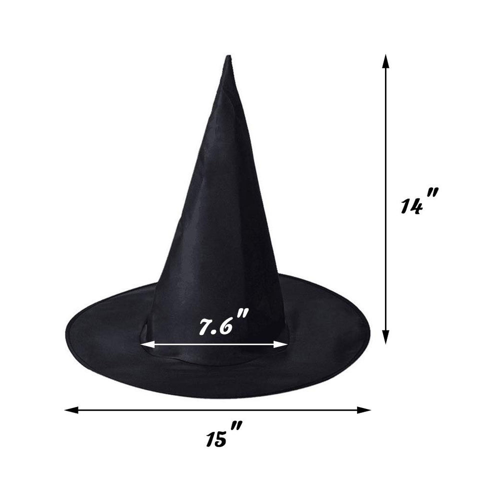 Suministros de fiesta de cumpleaños de Wizard Banner de cumpleaños Cupcake Toppers Wizard Hat Cake Topper para decoraciones de cumpleaños