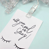 Miaro Cuerda de clips para fotos, 40 LED, decoración de luces para boda, fiesta, Navidad, interiores, hogar, blanco