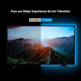 Glückluz Tira led rgb Tiras de Luces LED RGB con Mando a Distancia USB Multicolor Retroiluminación Tiras de LED Kit Completo para Decoración del Partido Fiesta Cocina PC Escritorio Monitor Hogar Regalo de Navidad(2M 5050 RGB 60 LEDs IR Remoto) (24 Botón)