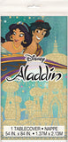 Paquete de fiesta de Aladdin y Princesa Jasmine, juego de suministros para fiesta de cumpleaños para 16 incluye platos, servilletas, tazas, cubierta de mesa, velas, hojas de pegatinas